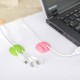 10pcs Multifunctional TPR Sticky Earphone USB Cable Cord Winder Wrap Desktop Cable Organizer Wire Management Holder