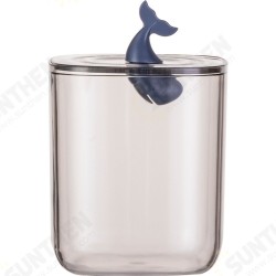 Creative Animal Pattern Dustproof Transparent Cotton Pads Swabs Sweets Desktop Organizer Storage Box Bottle Creative Animal Pattern Dustproof Transparent Cotton Pads Swabs Sweets Desktop Organizer Storage Box Bottle