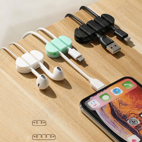 JR-ZS209 Desktop Tidy Management Cable Organizer Winder for iPhone X XS Huawei Xiaomi Mi9 S10 S10+ Data Cable and Mouse Headphone Wire Non-original JR-ZS209 Desktop Tidy Management Cable Organizer Winder for iPhone X XS Huawei Xiaomi Mi9 S10 S10+ Data Cable and Mouse Headphone Wire Non-original