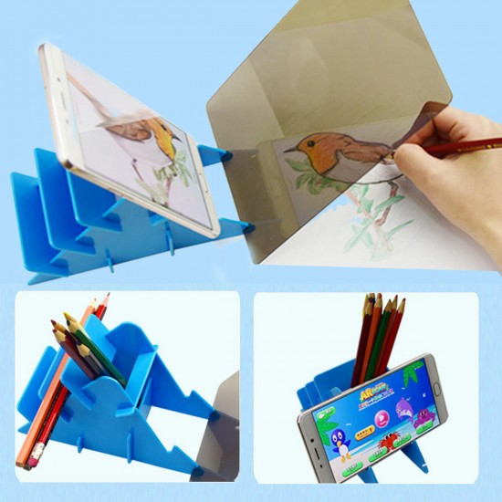 Kids Children Optical Drawing Tracing Board Sketch Drawing Mobile Projector Painting