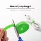 2/ 5M Strong Adhesion Nylon Cable Management Winder Wire Organizer Mouse Cord Protector Power Wire Earphone Line Management