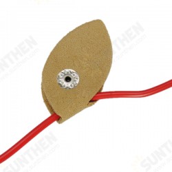 Leaf-type Bobbin Winder Soft Synthetic Leather Earphone Wire Cable Organizer Leaf-type Bobbin Winder Soft Synthetic Leather Earphone Wire Cable Organizer