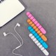 Multifunctional Silicone CBS Cable Winder Earphone Cable Organizer Wire Storage Charger Cable Holder Clips for Mouse Earphone USB Cable