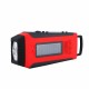 Outdoor Radio Dynamo Survival Solar Self Powered AM FM NOAA Weather Radio Phone Power Bank