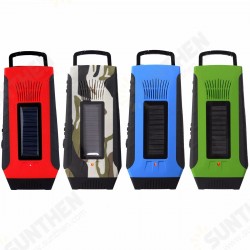 Outdoor Radio Dynamo Survival Solar Self Powered AM FM NOAA Weather Radio Phone Power Bank