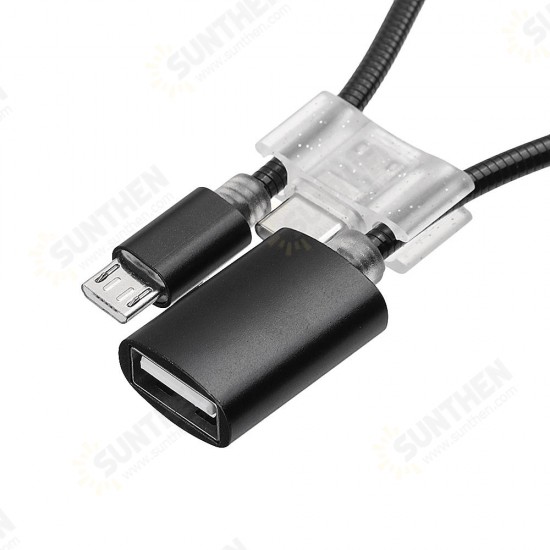 Universal Metal Type-c Micro USB Male to USB 2.0 Female OTG Adapter Converter for Xiaomi Smartphone