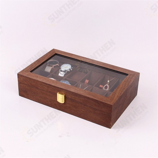 Woden Watch Boxes Necklace Jewelry Watch Display Box