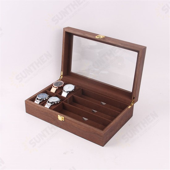 Woden Watch Boxes Necklace Jewelry Watch Display Box