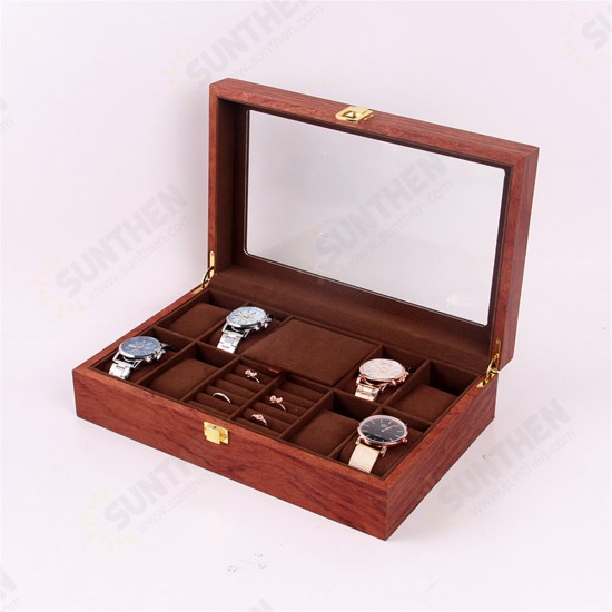 Woden Watch Boxes Necklace Jewelry Watch Display Box