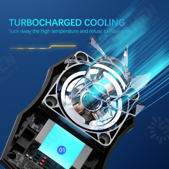 Multifunction 3-Speed Wind Adjustment Low Noise Moible Phone 400mAh Gamepad Cooler