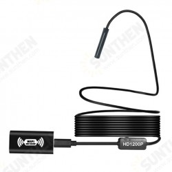 1200P 8LED IP68 WiFi Endoscope Borescope Inspection Camera Soft Cable for Android IOS 2/3.5/5/7/10M 1200P 8LED IP68 WiFi Endoscope Borescope Inspection Camera Soft Cable for Android IOS 2/3.5/5/7/10M
