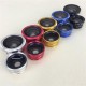 3 in 1 Universal Clip Camera Lens 0.67 Wide Angle+180 Degree Fish Eye+Macro Lens for Mobile Phones Tablet