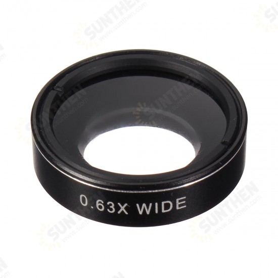 5 In 1 Fisheye Wide Angle Marco Telephoto Lens CPL Lens For Mobile Phone