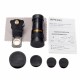 5 In 1 Fisheye Wide Angle Marco Telephoto Lens CPL Lens For Mobile Phone