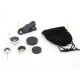 3 in 1 Universal Clip Aluminum Alloy Camera Lens 0.67 Wide Angel+180 Degree Fish Eye+Macro for ipad Mobile Phone Tablet