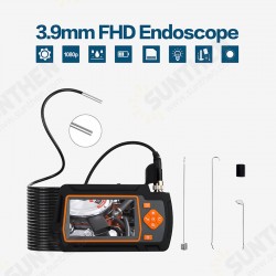 AGC-430 Borescope Camera 3.9MM 1080P HD 6LED Adjustable Inspection Lens IP67 2600mAh Borescope 1/5M Hard Line with 4.3inches LCD Screen AGC-430 Borescope Camera 3.9MM 1080P HD 6LED Adjustable Inspection Lens IP67 2600mAh Borescope 1/5M Hard Line with 4.3inches LCD Screen