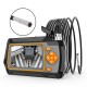 AGC-430 Borescope Camera 3.9MM 1080P HD 6LED Adjustable Inspection Lens IP67 2600mAh Borescope 1/5M Hard Line with 4.3inches LCD Screen