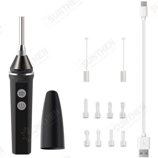 Visual Ear Spoon 3.9MM 500W HD WiFi All-In-One Ear Cleaner Otoscope 6LED Adjustable IP67 400mAh Mini Ear Camera Borescope