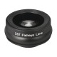 3-IN-1 230 Degree Fisheye Lens + 0.36X Wide Angle Lens + 15X Macro Lens Phone Camera for iPhone 12 13 all smartphone