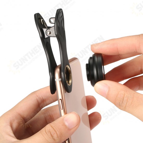 3-IN-1 230 Degree Fisheye Lens + 0.36X Wide Angle Lens + 15X Macro Lens Phone Camera for iPhone 12 13 all smartphone