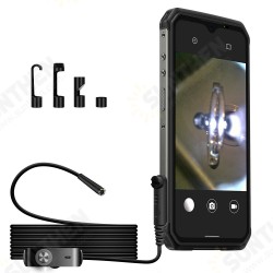 Armor 9/9E 3 in 1 Borescope IP67 Waterproof 2M 5.5MM 6 LED Lights Adjustable Brightness Inspection Camera Armor 9/9E 3 in 1 Borescope IP67 Waterproof 2M 5.5MM 6 LED Lights Adjustable Brightness Inspection Camera