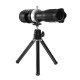 Universal 14X Zoom Wide Angle Camera Mobile Lens Telescope Phone Clip+Tripod Holder for Smartphone