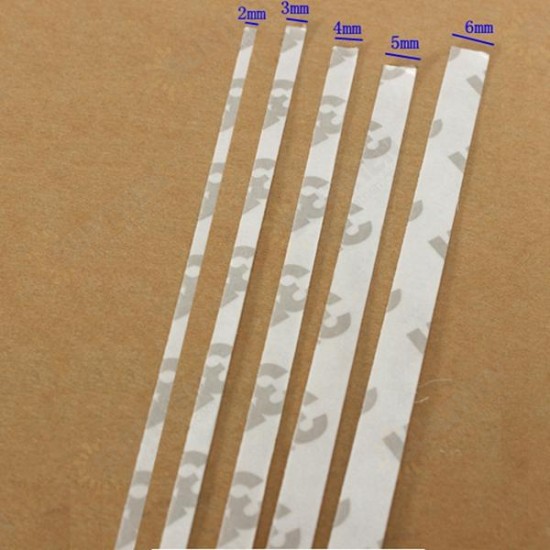 2-6mm and 50M Double Sided Extremely Strong Tape Adhesive For LCD Glass Cell Phone