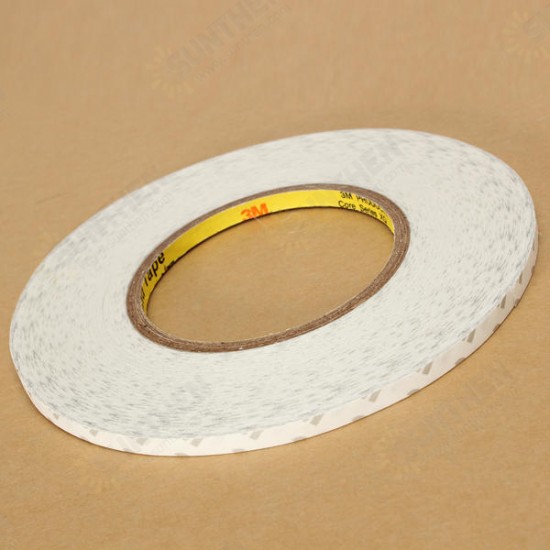 2-6mm and 50M Double Sided Extremely Strong Tape Adhesive For LCD Glass Cell Phone