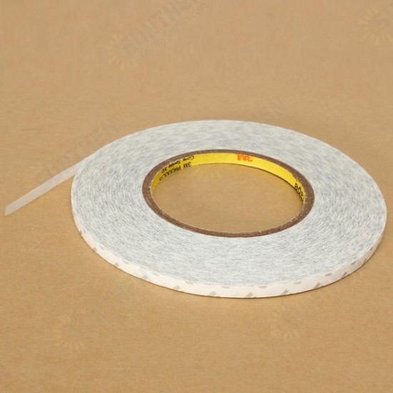 2-6mm and 50M Double Sided Extremely Strong Tape Adhesive For LCD Glass Cell Phone