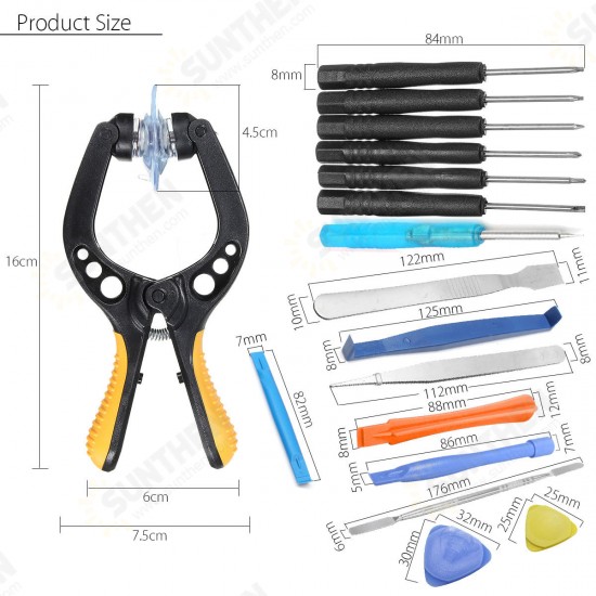 22 in 1 Repair Opening Pry Screwdrivers Smart Phone Cell Tools Set Kit Universal Repair Tool