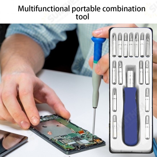 16 In 1 Multifunctional Precision Screwdriver Set For Mobile Phone/ Digital Camera/ Razor Removal