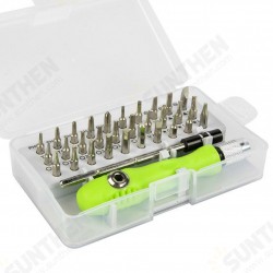 32 In 1 Multifunctional Manual Screwdriver Mobile Phone Computer Electronic Repair Disassembly Tool Set 32 In 1 Multifunctional Manual Screwdriver Mobile Phone Computer Electronic Repair Disassembly Tool Set