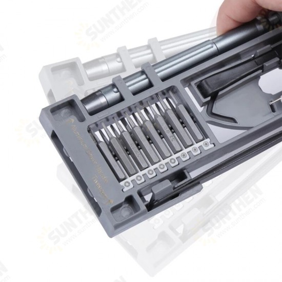 50 In 1 Screwdriver Set Screwdriver Bits Hand Tools Aluminium S2 Steel Repair Tools Multifunction Repair Tools For Mobile Phone