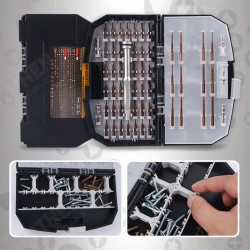 55 in 1 Universal Small Screwdriver For Mobile Phone/ Computer/ Game Console Disassembly Precision Repair Hardware Tools 55 in 1 Universal Small Screwdriver For Mobile Phone/ Computer/ Game Console Disassembly Precision Repair Hardware Tools