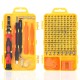 9804 115-IN-1 Multifunctional Professional Precision Screwdriver Set for Electronics Mobile Phone Notebook Watch Disassemble Repair Tools Practical Portable Widely Used