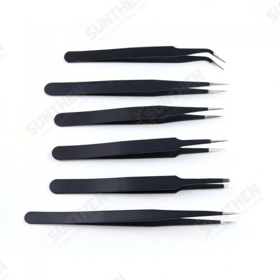 ESD10-15 Anti-static Stainless Steel Tweezer Set for Smartphone Tools & Accessories Repair Tool