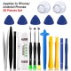 Multifunctional Mobile Phone Repair Tools Kit Precision Screwdriver Set for iPhone/ Android Phones