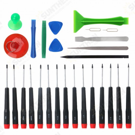 Universal 27 in 1 Opening Pry Screwdriver Set Repair Tools Kit for Samsung iPhone