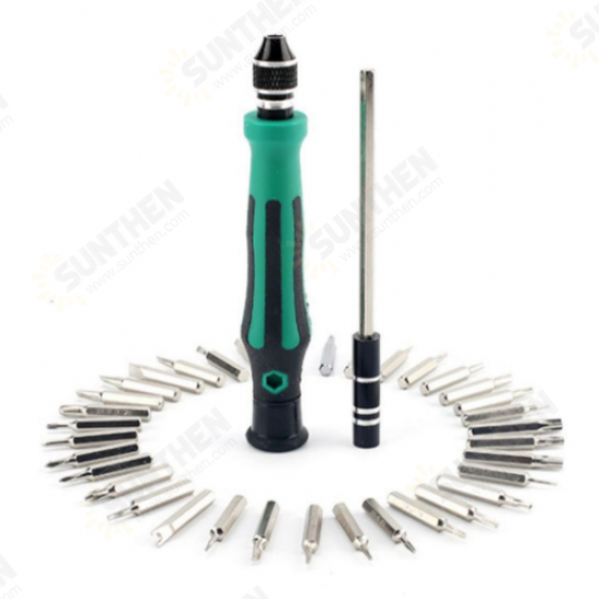 45-IN-1 Multifunctional Professional Precision Screwdriver Set for Electronics Mobile Phone Macbook Tablet Keyboard Disassemble Repair Tools