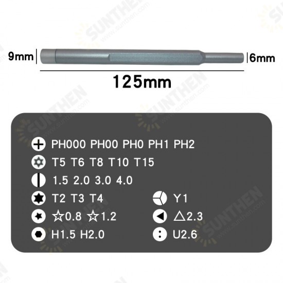 JSD-880C 25-IN-1 Multifunctional Magnetic Precision Screwdriver Set for Electronics Mobile Phone Macbook Tablet Watch Disassemble Repair Tools