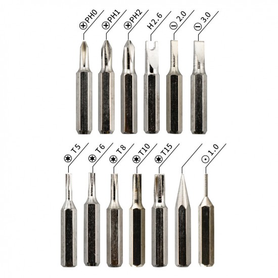 16-IN-1 Multifunctional Precision Screwdriver Set for Electronics Mobile Phone Notebook Watch Repair