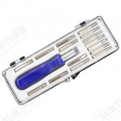 16-IN-1 Multifunctional Precision Screwdriver Set for Electronics Mobile Phone Notebook Watch Repair 16-IN-1 Multifunctional Precision Screwdriver Set for Electronics Mobile Phone Notebook Watch Repair