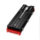 M.2 Aluminum Heatsink NGFF PCI-E 2280 SSD Cooling Fan Fin Cooler W/ Thermal Pad