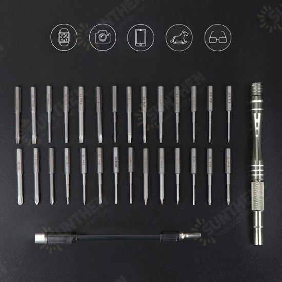 9803 29-IN-1 Multifunctional Professional Precision Screwdriver Set for Electronics Mobile Phone Macbook Tablet Keyboard Disassemble Repair Tools