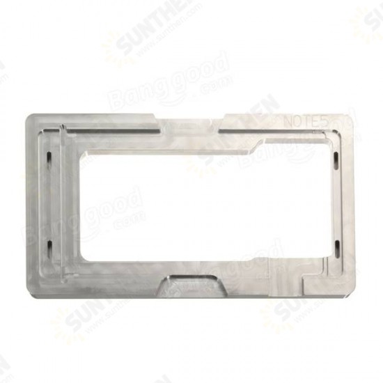 Refurbishment LOCA UV Glue LCD Alignment Aluminum Mould Mold for Galaxy Note 5