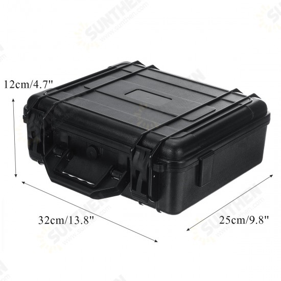 Shockproof Portable Carry Hard Case Storage Bag Black For 2 Pro / Zoom