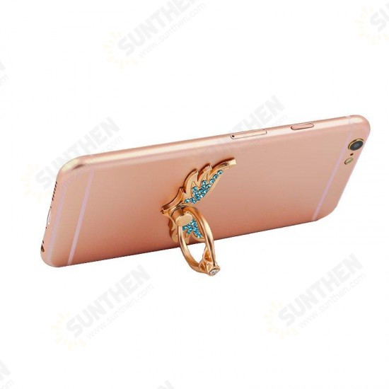 Bling Bling Wing 360 Degree Rotation Finger Ring Holder Desktop Kickstand for iPhone