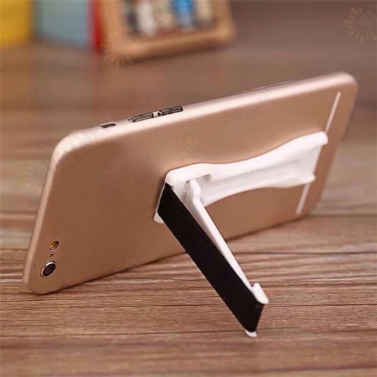 Universal Elastic Band Finger Grip Sticky Phone Holder Stand Bracket for Smart Phone Tablet