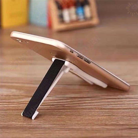 Universal Elastic Band Finger Grip Sticky Phone Holder Stand Bracket for Smart Phone Tablet