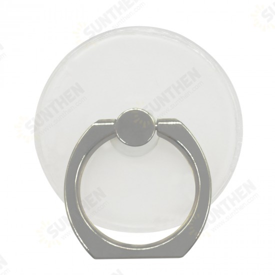 Universal Transparent Phone Ring Holder PC Finger Ring Grip Mobile Phone Bracket Stand